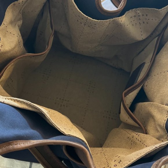 Moore & Giles Bags Moore Giles Natural Leather Belle Picnic Tote